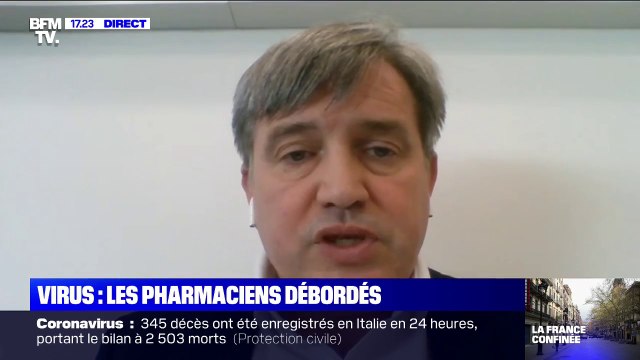 Pénurie de masques: les pharmaciens ont reçu des consignes de guerre