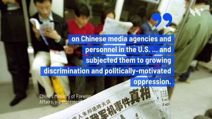 China to Expel 'New York Times,' 'Wall Street Journal' and 'Washington Post' Reporters