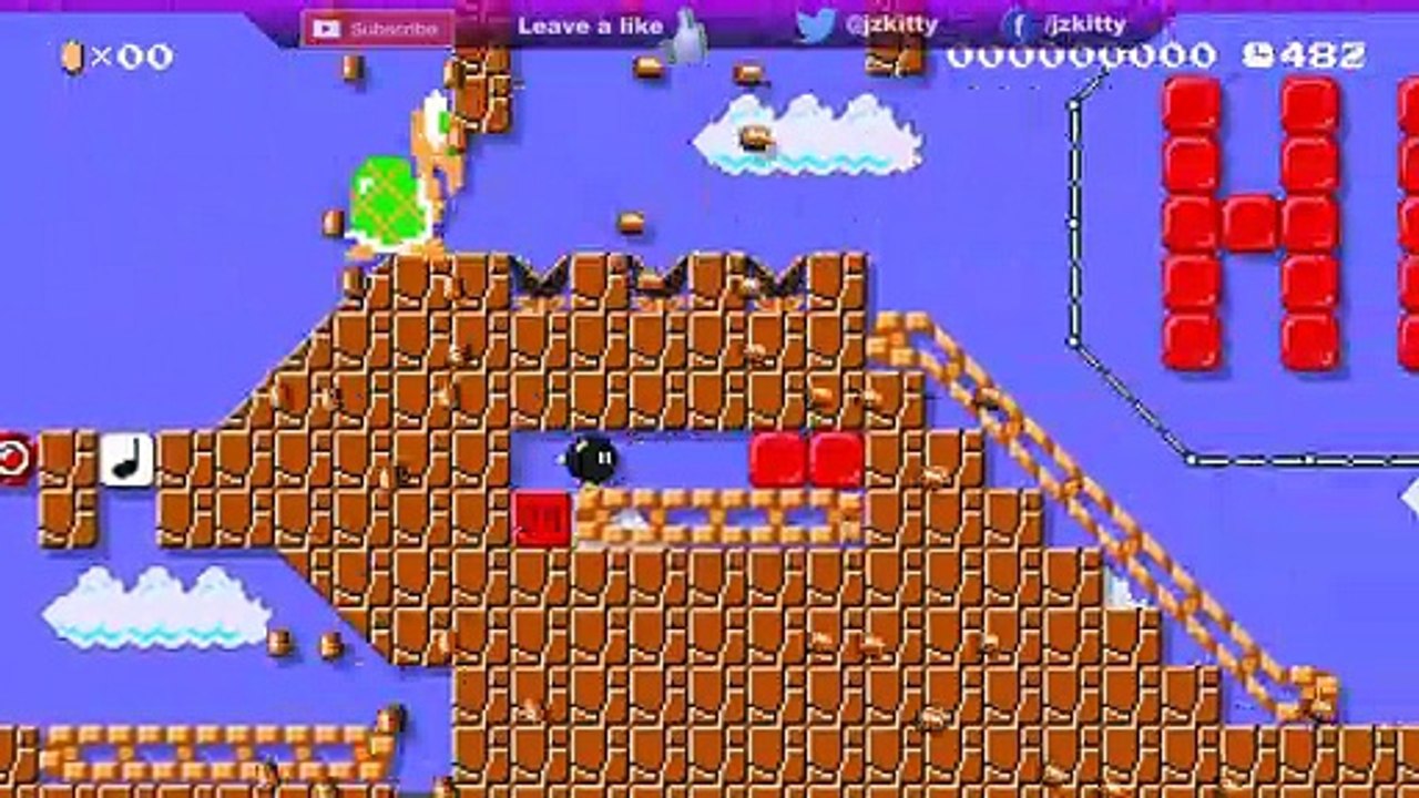 LET'S PLAY SUPER MARIO MAKER 2 - KOOPA'S LOVE STORY LEVEL