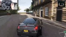 Forza Horizon 4 DK Nissan 350z (Steering Wheel   Shifter) Tokyo Drift Gameplay