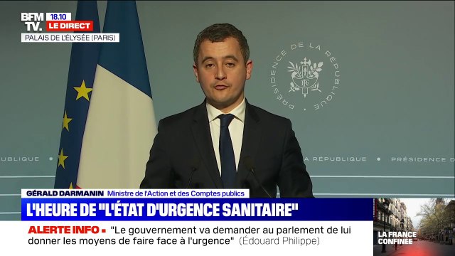 Le projet de loi prévoit l'ouverture de 6,3 milliards d'euros de crédit sur le budget de l'Etat qui permettent notamment le chômage partiel Darmanin