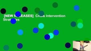 [NEW RELEASES]  Crisis Intervention Strategies