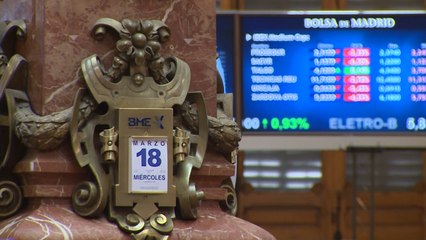 El Ibex 35 retrocede un 3,44% en la sesión