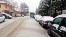 Kar yağışı etkili oluyor - ELAZIĞ