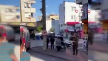 Antalya’da otomobil alev alev yandı