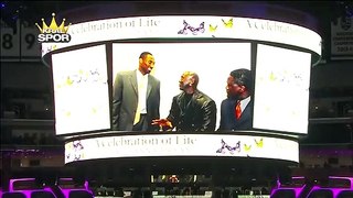 Michael Jordan, Kobe'yi anma töreninde ağladı