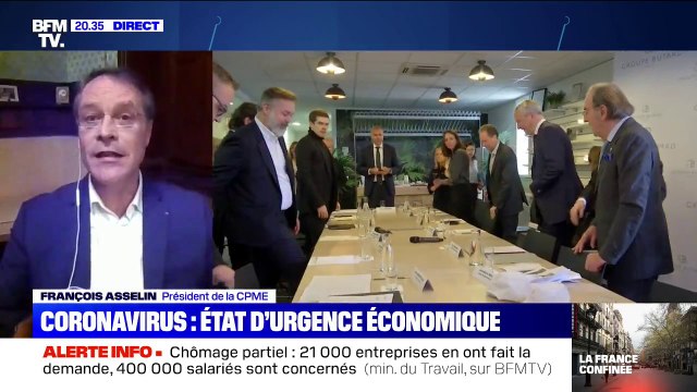 Nous demandons à être rassurés pour savoir ce que nous pouvons et devons faire Président de la CPME