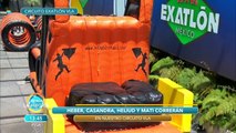 ¡Los finalistas de Exatlón, Mati, Heber, Heliud y Casandra, en el Vengatlón! | Venga La Alegría
