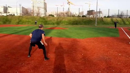 Julien Monks infield
