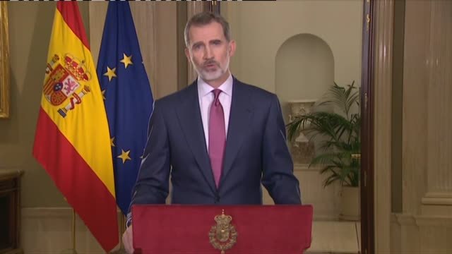 Felipe VI: Es una crisis que estamos combatiendo y que vamos a vencer y superar