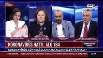 HaberTürk canlı yayınında Koronavirüs hattını aradı; 