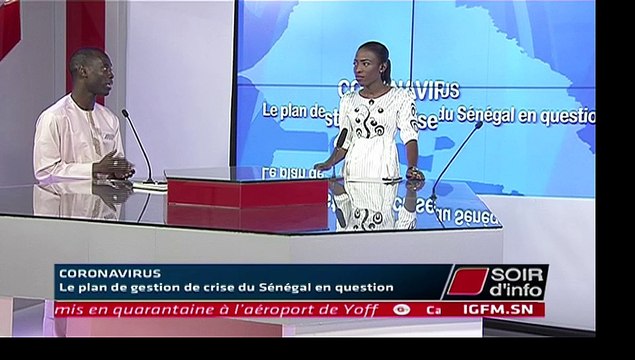 SOIR D'INFO - Wolof - Invité : OUSTAZ PAPE HANN - Pr : NDEYE ARAME TOURÉ - 18 Mars 2020