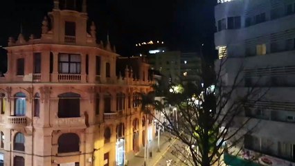 Cacerolada durante el discurso de Felipe VI en Santa Cruz de Tenerife