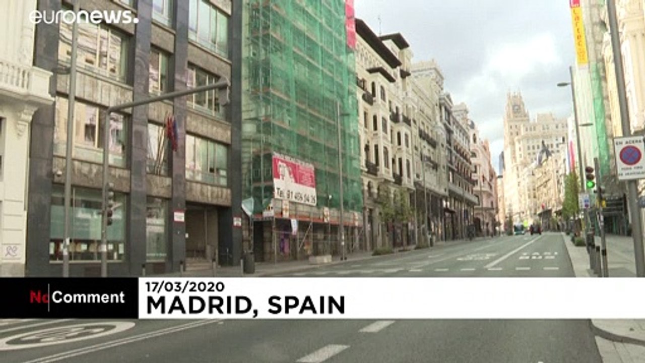 Lockdown wegen Covid-19: Die Welt wie leergefegt