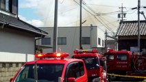 Shop Fire in Japan