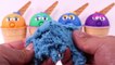4 Colors Play Doh Ice Cream Cups PJ Masks Chupa Chups LOL Duck Street Vehicles Kinder Surprise Eggs