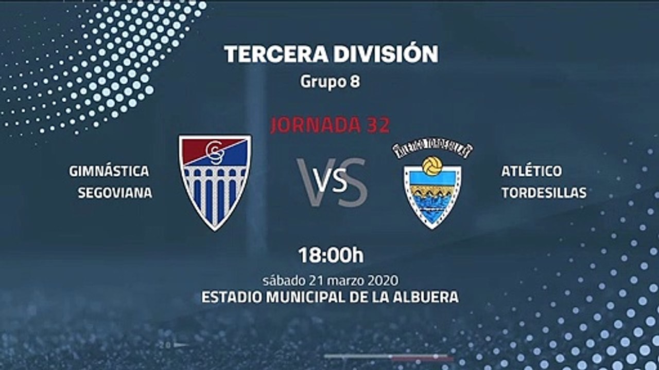 Previa partido entre Gimnástica Segoviana y Atlético Tordesillas Jornada 32 Tercera División