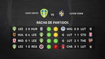 Previa partido entre Leeds United y Luton Town Jornada 40 Championship