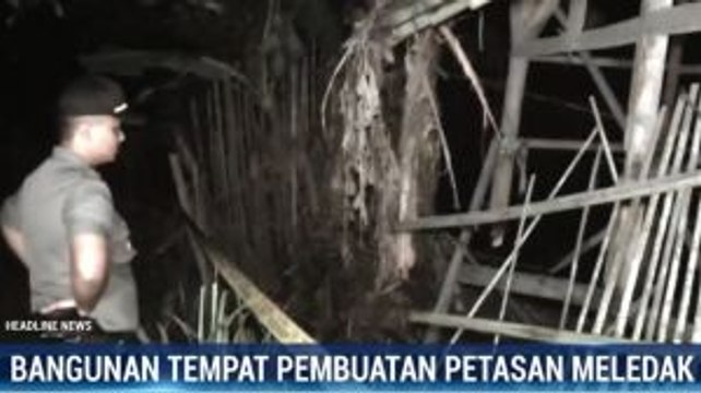 Pabrik Petasan di Sukabumi Meledak