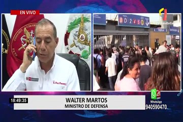 Salvoconductos comenzarán a emitirse desde este jueves, según ministro de Defensa