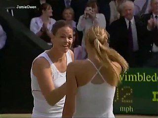 Maria Sharapova vs Lindsay Davenport 2004 Wimbledon Semifinal Highlights