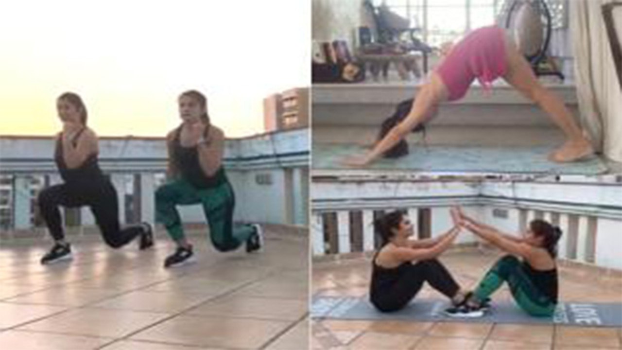 Katrina Kaif से Shilpa Shetty तक घर पर कर रहीं हैं Workout; Viral Video | Boldsky