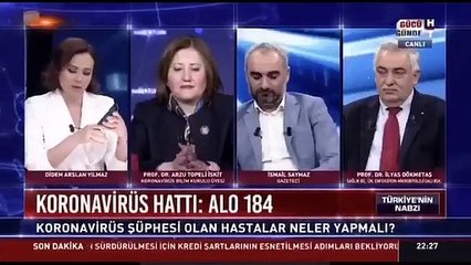 Canlı yayında 184 Coronavirüs Hattı'nı aradı: Sistem, 'En yakın sağlık kuruluşuna başvurun' dedi