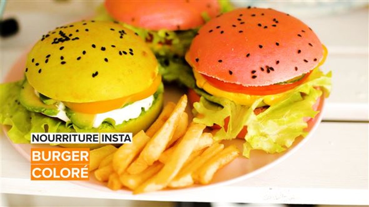 Créer les meilleurs hamburgers Insta avec une touche de couleur