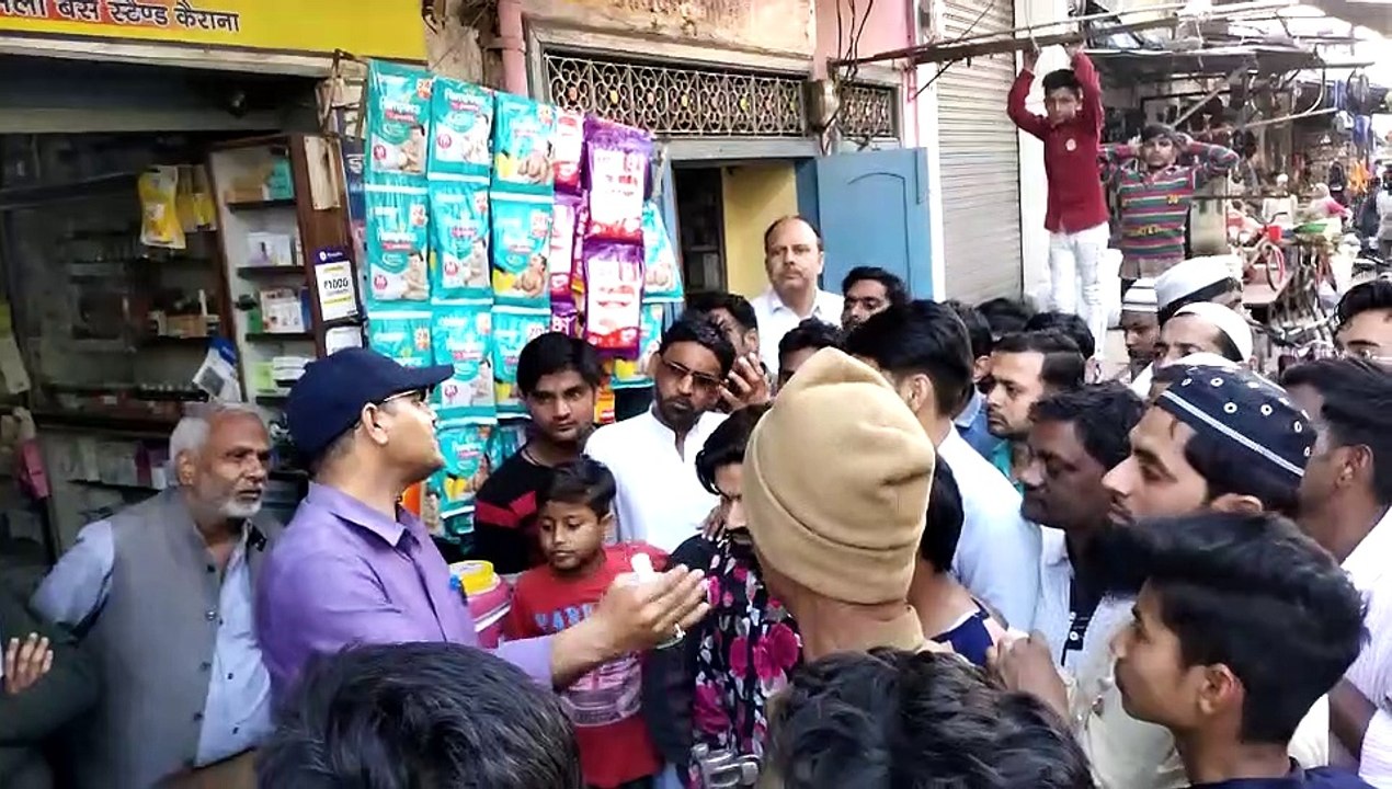 कैराना: एसडीएम ने की कोरोना से सावधानी बरतने की अपील