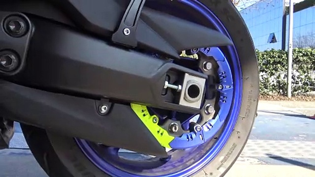 T Max 530 stator cover Akrapovic exhaust sound