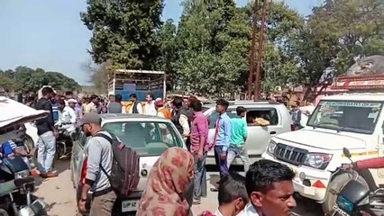 शामली: दिल्ली सहारनपुर हाईवे टक्कर, चालकों में हुई बहस के कारण लगा जाम