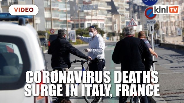 The world ‘at war’ as coronavirus deaths surge in Italy, France