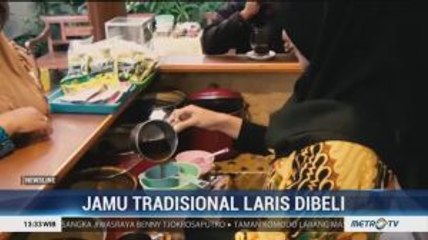 Karena Virus Corona, Jamu Tradisional Laris Dibeli
