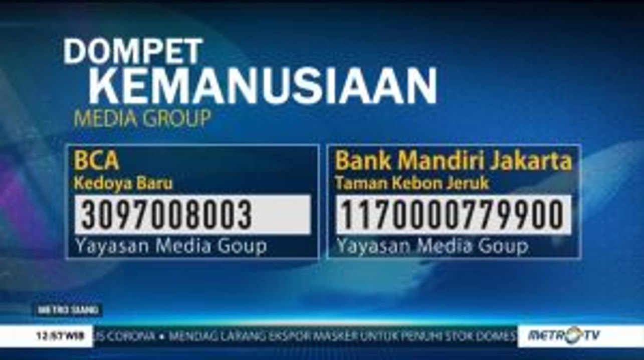Dompet Kemanusiaan Media Group untuk Pencegahan Covid-19
