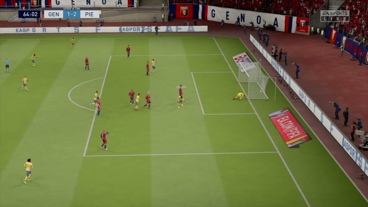 Genoa - Juventus Turin sur FIFA 20 : résumé et buts (Serie A - 29e journée)