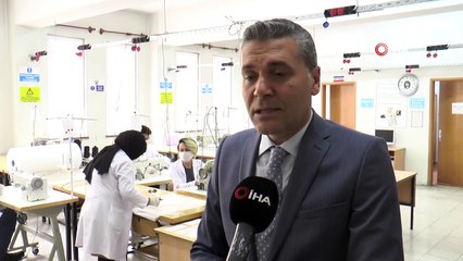 Öğrenciler Türkiye'nin maske ihtiyacı için harekete geçti