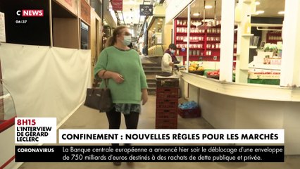 Download Video: Coronavirus : les marchés adoptent de nouvelles règles pour éviter la propagation du Covid-19