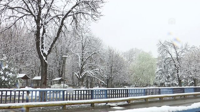 Başkent mart ayında beyaza büründü - ANKARA