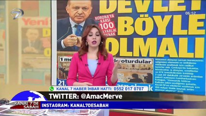 Kanal 7'de Sabah - 19 Mart 2020