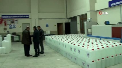 Liseli öğrencilerin ürettiği dezenfektanlar 12 ilin ihtiyacını karşılıyor
