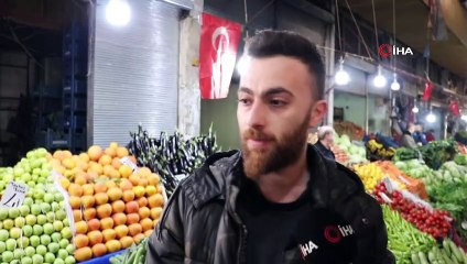 Malatya Sebze Pazarı korona virüs önlemlerini aldı