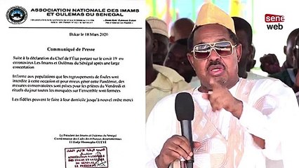 Les grosses révélations de Ahmed Khalifa Niasse sur le Corona et l'Islam