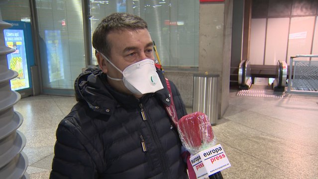 Usuarios de Atocha aseguran que hay mucha menos gente