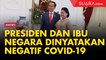 Presiden Jokowi dan Ibu Negara Dinyatakan Negatif Covid-19