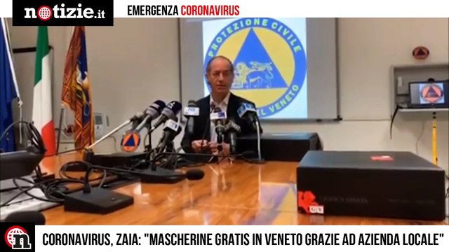 Coronavirus, Zaia Mascherine gratis per tutto il Veneto: ecco come | Notizie.it