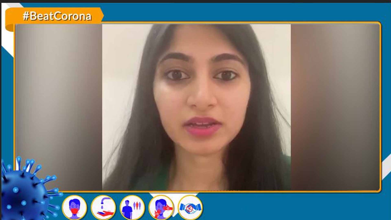 ದಿಯಾ ನಾಯಕಿ ಖುಷಿ ಕೊರೊನ ಬಗ್ಗೆ ಹೇಳೋದೇನು | Dia Kushi | Beat corona | Awareness