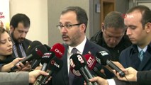 Bakan Kasapoğlu: “Türk sporunun irtifa kaybetmemesi adına neler planlıyorlar onları konuşacağız”