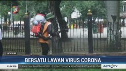 Cegah Penyebaran Covid-19, Penyemprotan Disinfektan Hingga Penutupan Perbatasan Dilakukan
