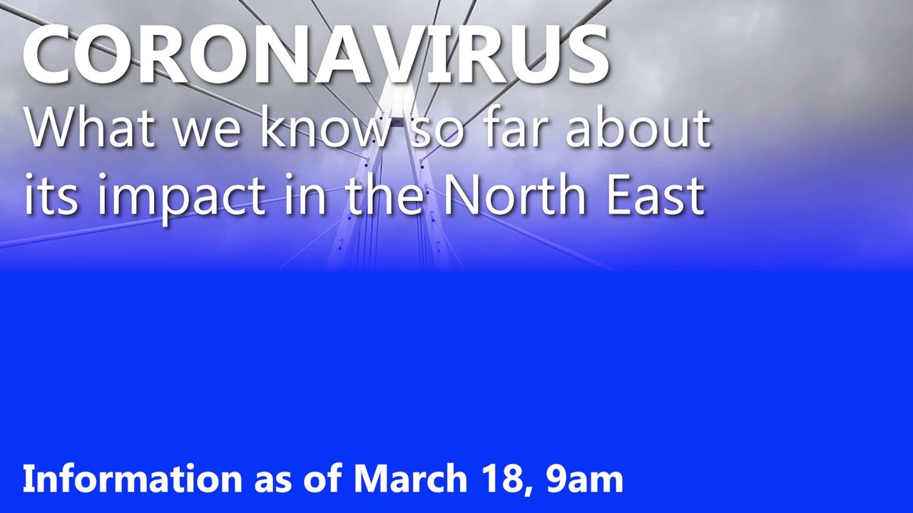 Coronavirus in the North East: March 18 data