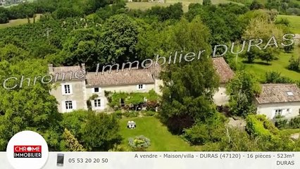 A vendre - Maison/villa - DURAS (47120) - 16 pièces - 523m²
